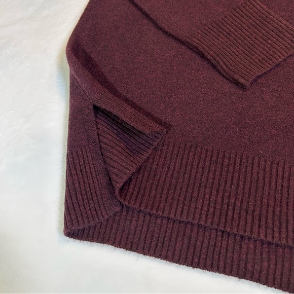 Calvin Klein Jeans Turtleneck Acrylic Blend Sweater Burgundy Size XL - Picture 7 of 16